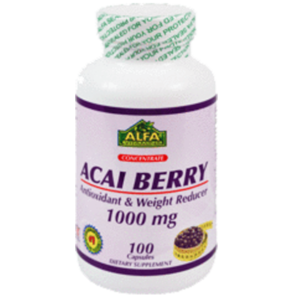 Acai Berry 1000 mg 100 capsules