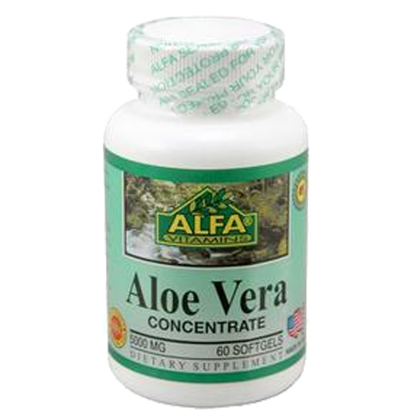 Aloe Vera 5000 mg 60 soft gels