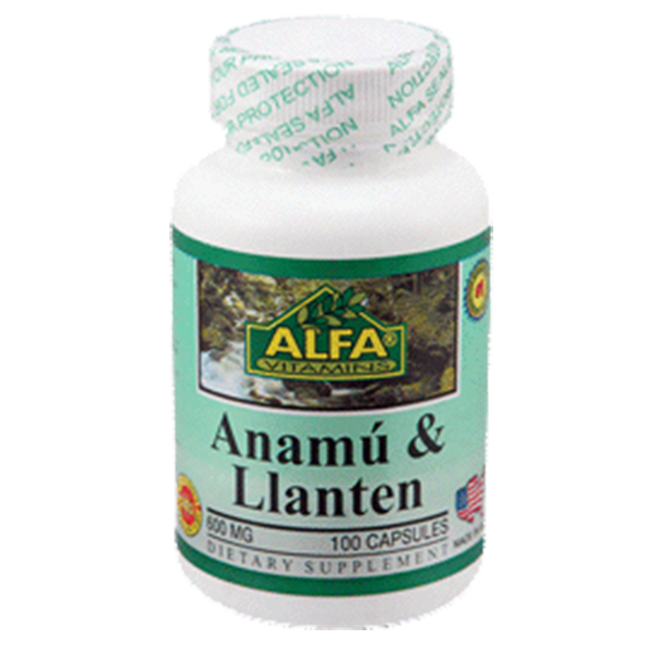 Anamu & Llanten 600 mg 100 capsules