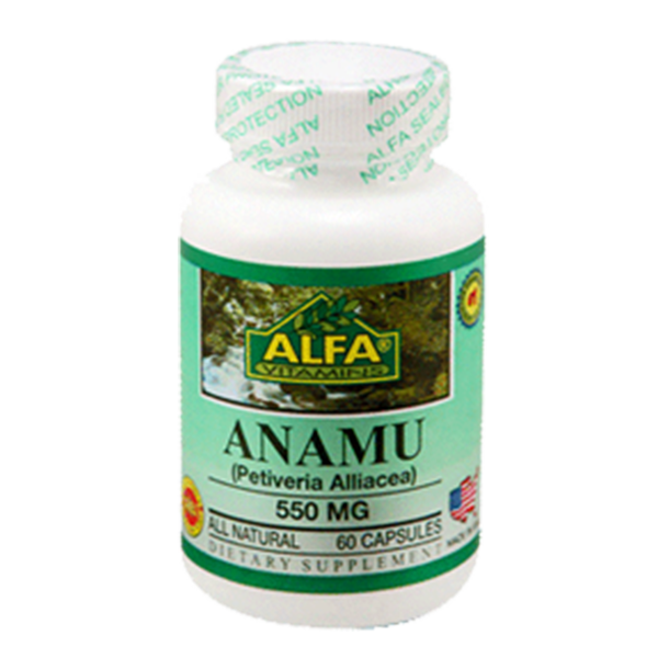 Anamu 550 mg 60 capsules