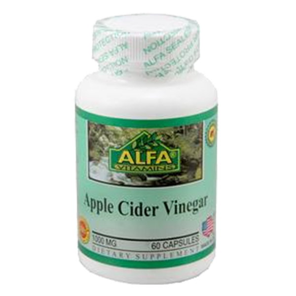 Apple Cider Vinegar 1000 mg 60 capsules