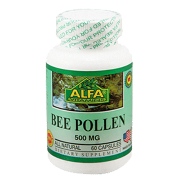 Bee Pollen 500 mg 60 capsules