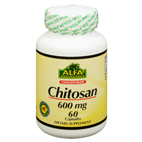 Chitosan 600 mg 60 capsules  