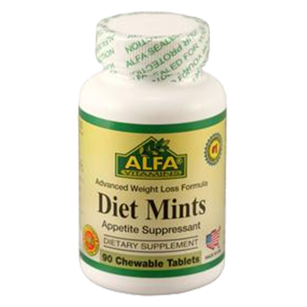 Diet Mints 90 chewable tablets 