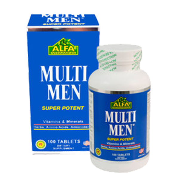 Multi Men 100 Tabletas