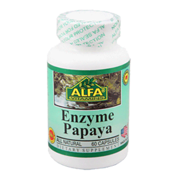 Papaya Enzyme 60 mg 60 capsules 