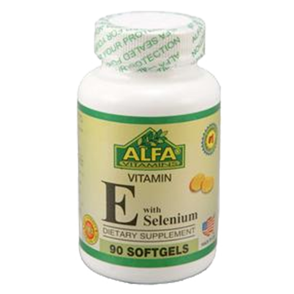 Vitamin E and Selenium 90 Capsulas